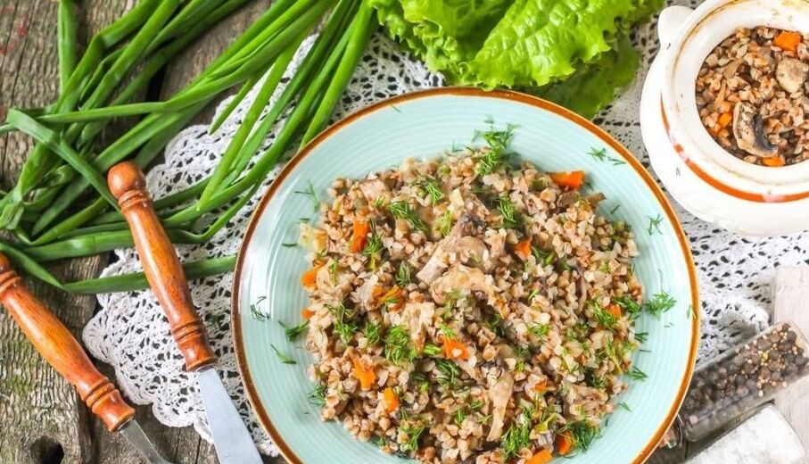 ক্লাসিক buckwheat খাদ্য